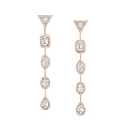 K18 Diamond Earrings