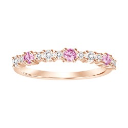 K18 Diamond & Sapphire Ring